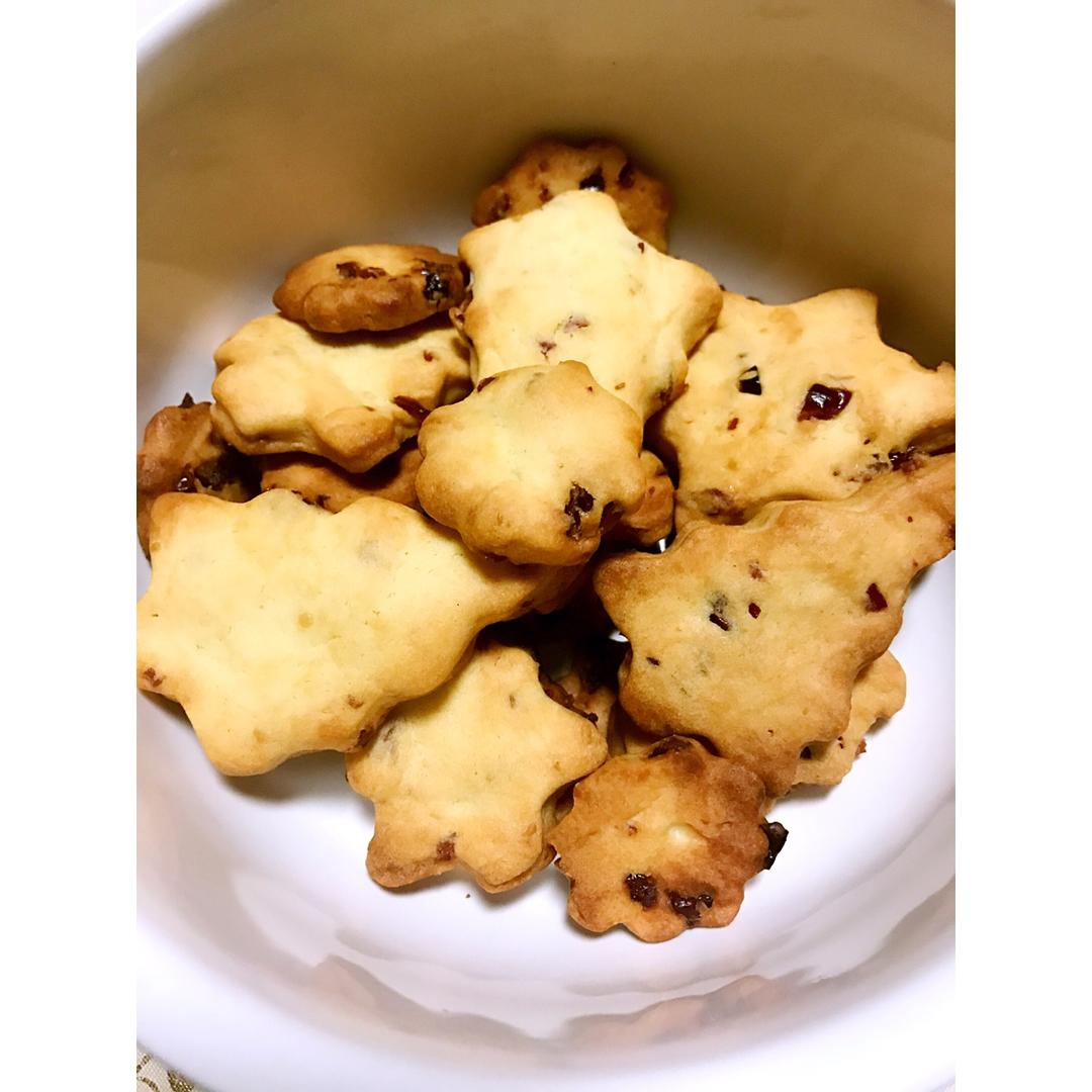 低糖少油版蔓越莓饼干