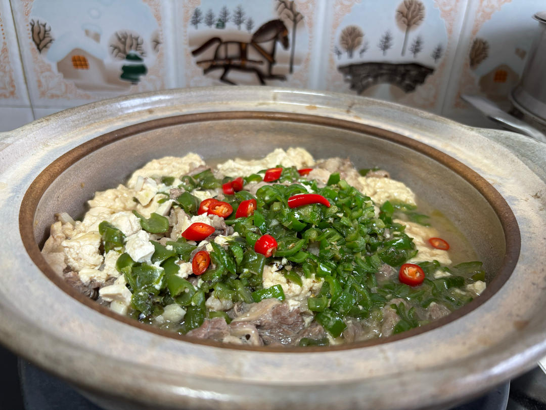 豆花牛肉