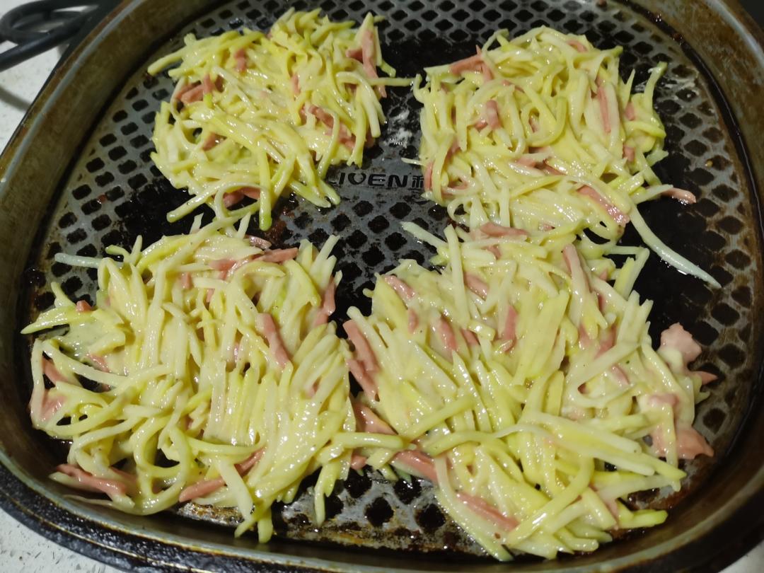 土豆饼(土豆胡萝卜丝饼)