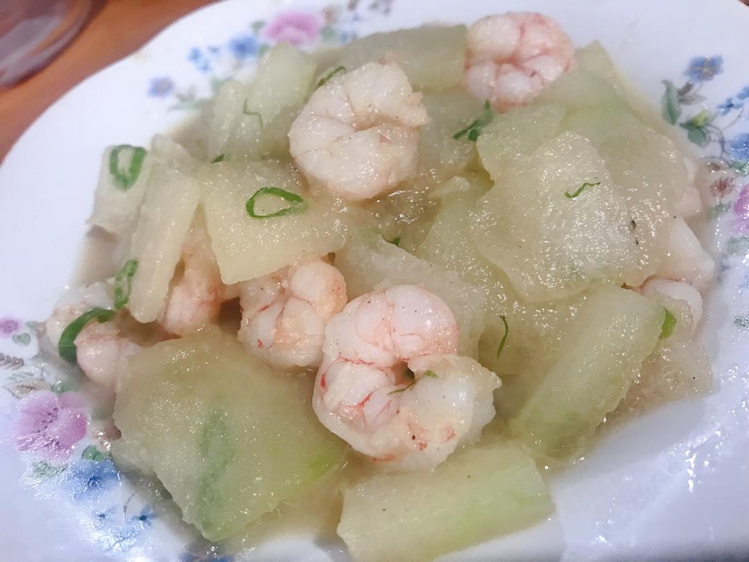 冬瓜炒虾仁