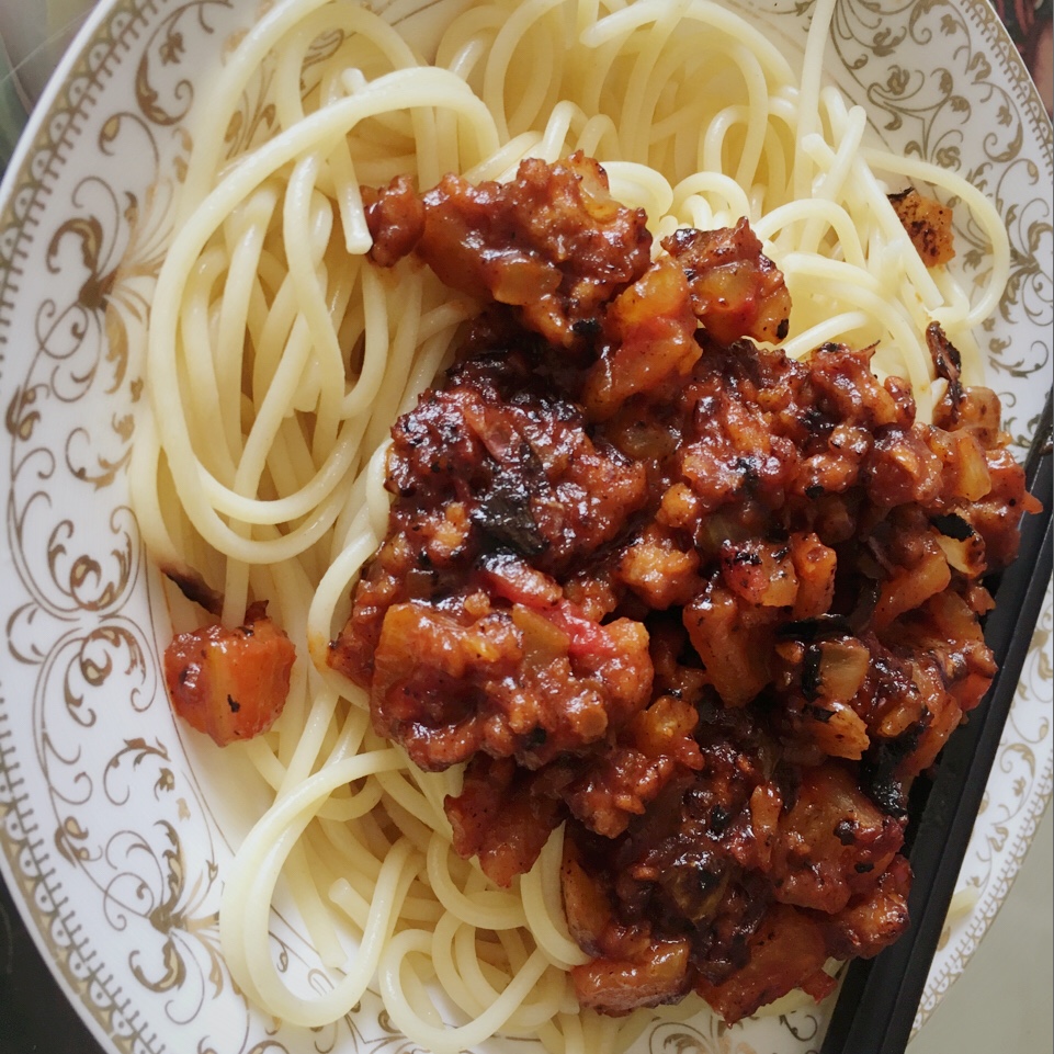番茄肉酱意大利面