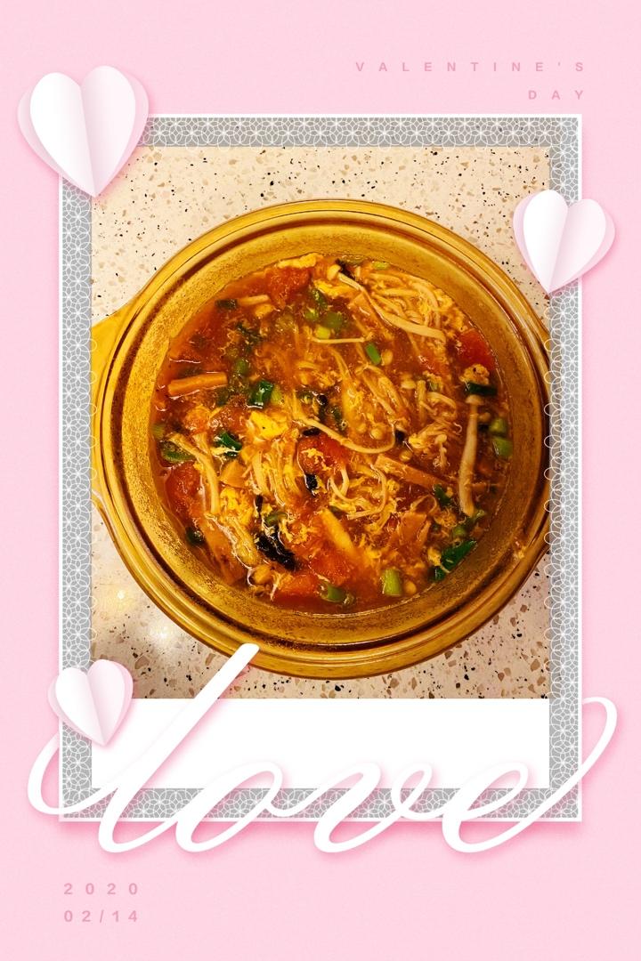 超级开胃的酸辣汤❗️10分钟搞定