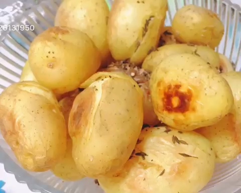烤土豆 烤马铃薯(☆_☆)神仙零食低脂减肥主食(*^o^*)强推！！的做法