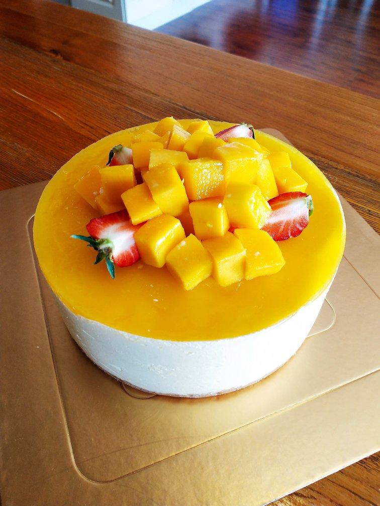 【视频】芒果慕斯（6寸） | 含镜面果胶配方