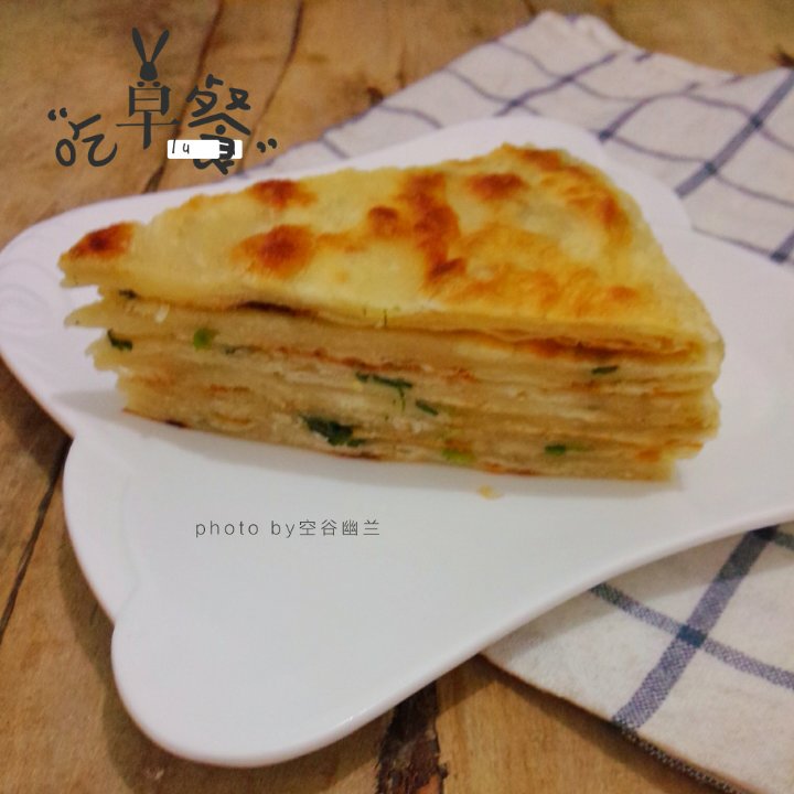 饺子皮版葱油饼