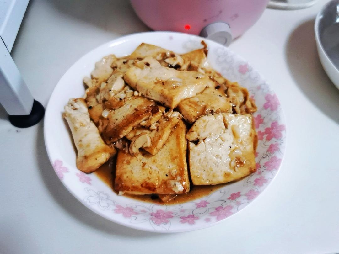 无敌好吃的香煎豆腐