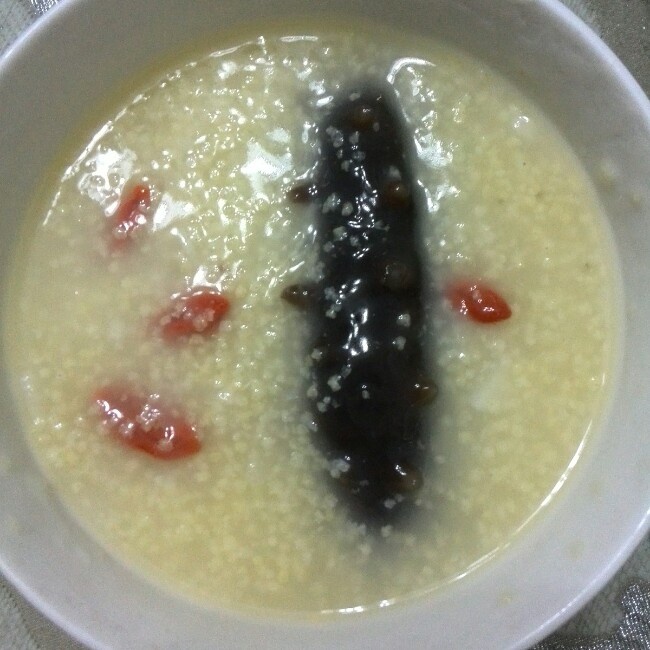 小米炖海参