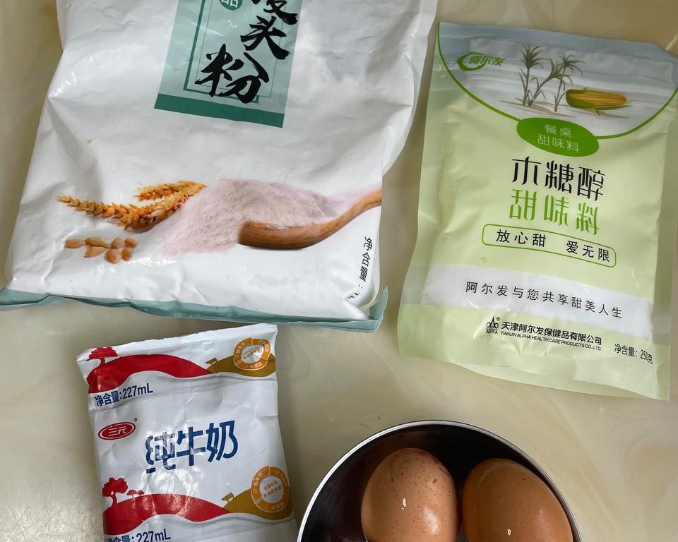 纯奶手撕吐司的做法 步骤1
