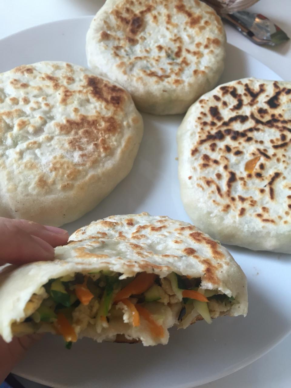 西葫芦鸡蛋馅饼