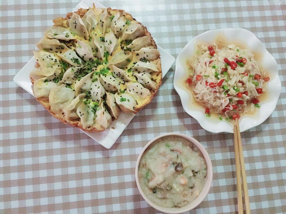 懒人快手抱蛋煎饺