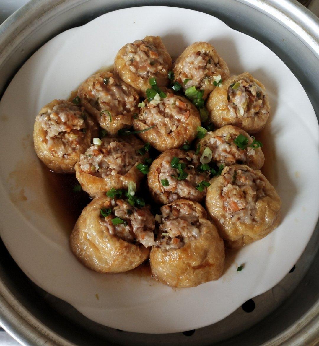油豆泡塞肉