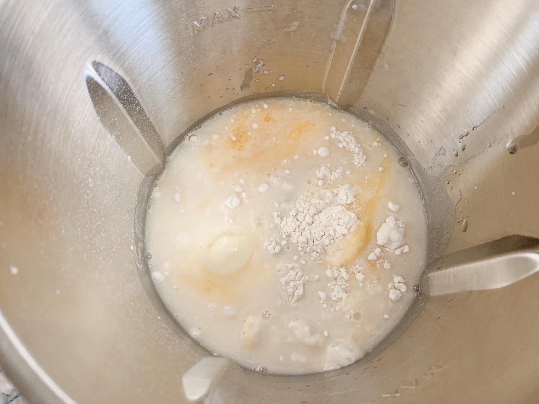 纯奶手撕吐司的做法 步骤1