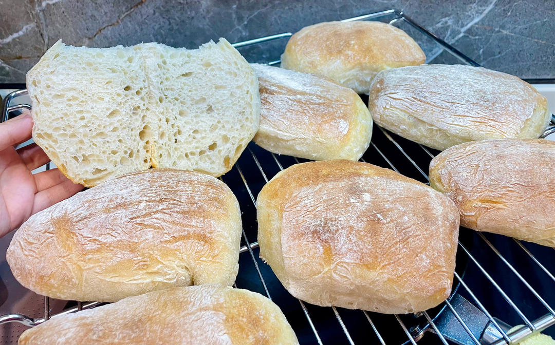 怎么才能做出纹路清晰漂亮的「恰巴塔」？恰巴塔保姆级制作教程