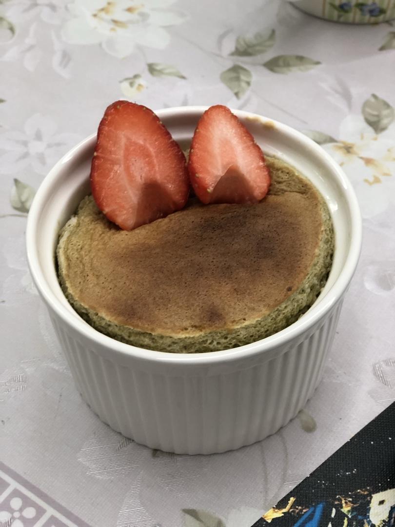 抹茶舒芙蕾😍一人食