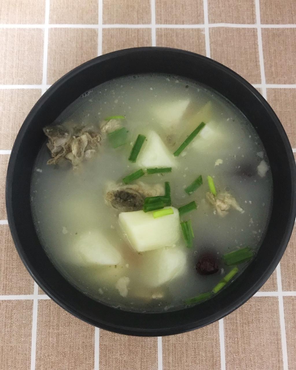 排骨山药汤