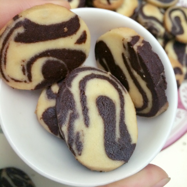 哥手把手教你做大理石曲奇