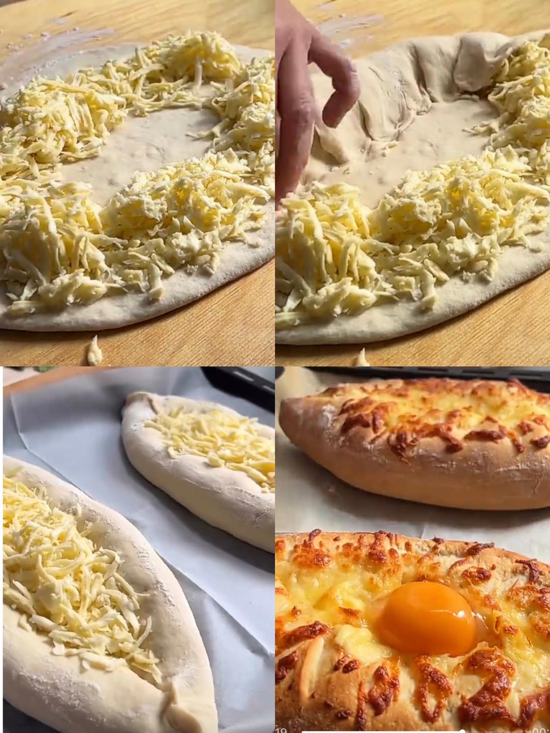 哈切布里Khachapuri
(格鲁吉亚的奶酪烤饼)的做法 步骤1