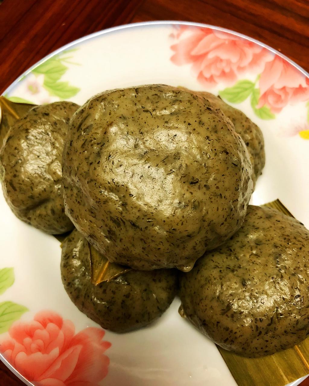 仁仁happy做的温州清明饼 棉菜饼做法