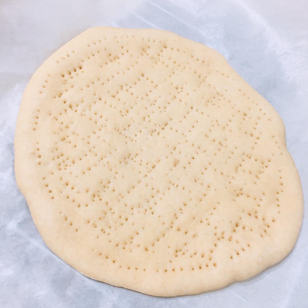 八寸披萨饼皮（四个）制作