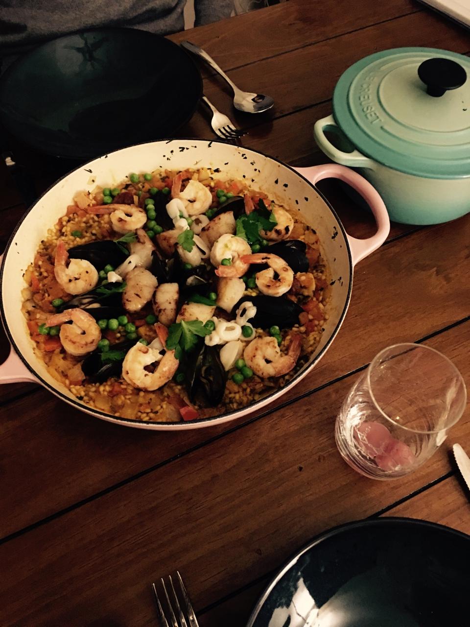 【曼食慢语】Seafood Paella 西班牙海鲜饭