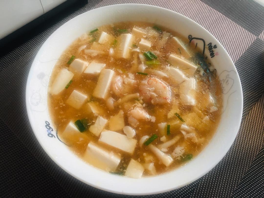 虾仁豆腐