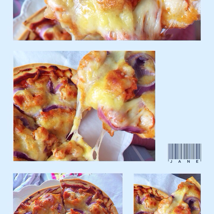 芝士培根火腿披萨Pizza