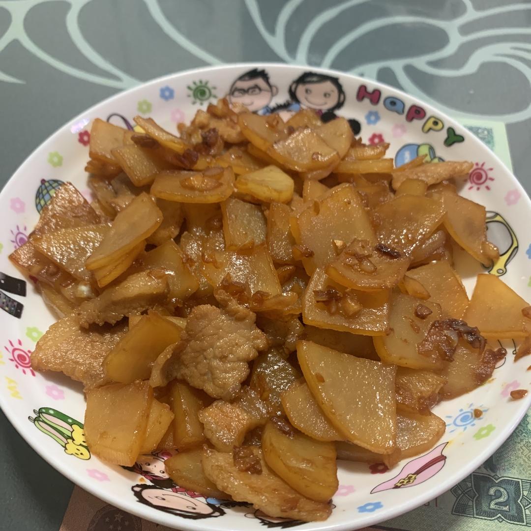青椒土豆片炒肉