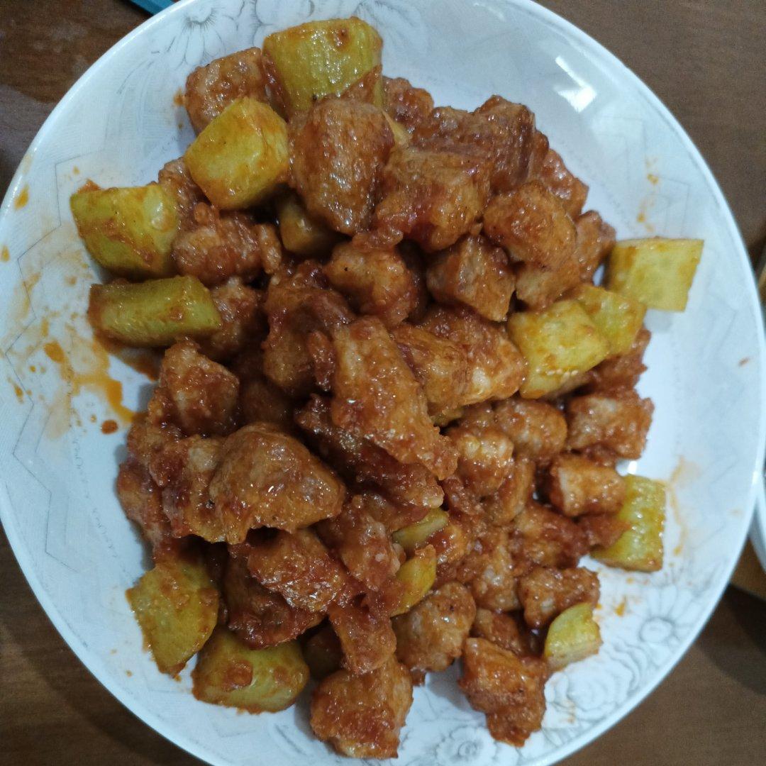 被央视点名的糖醋樱桃肉
