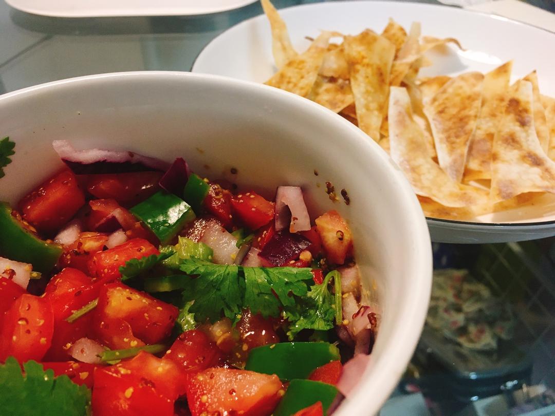 墨西哥经典莎莎酱（salsa）