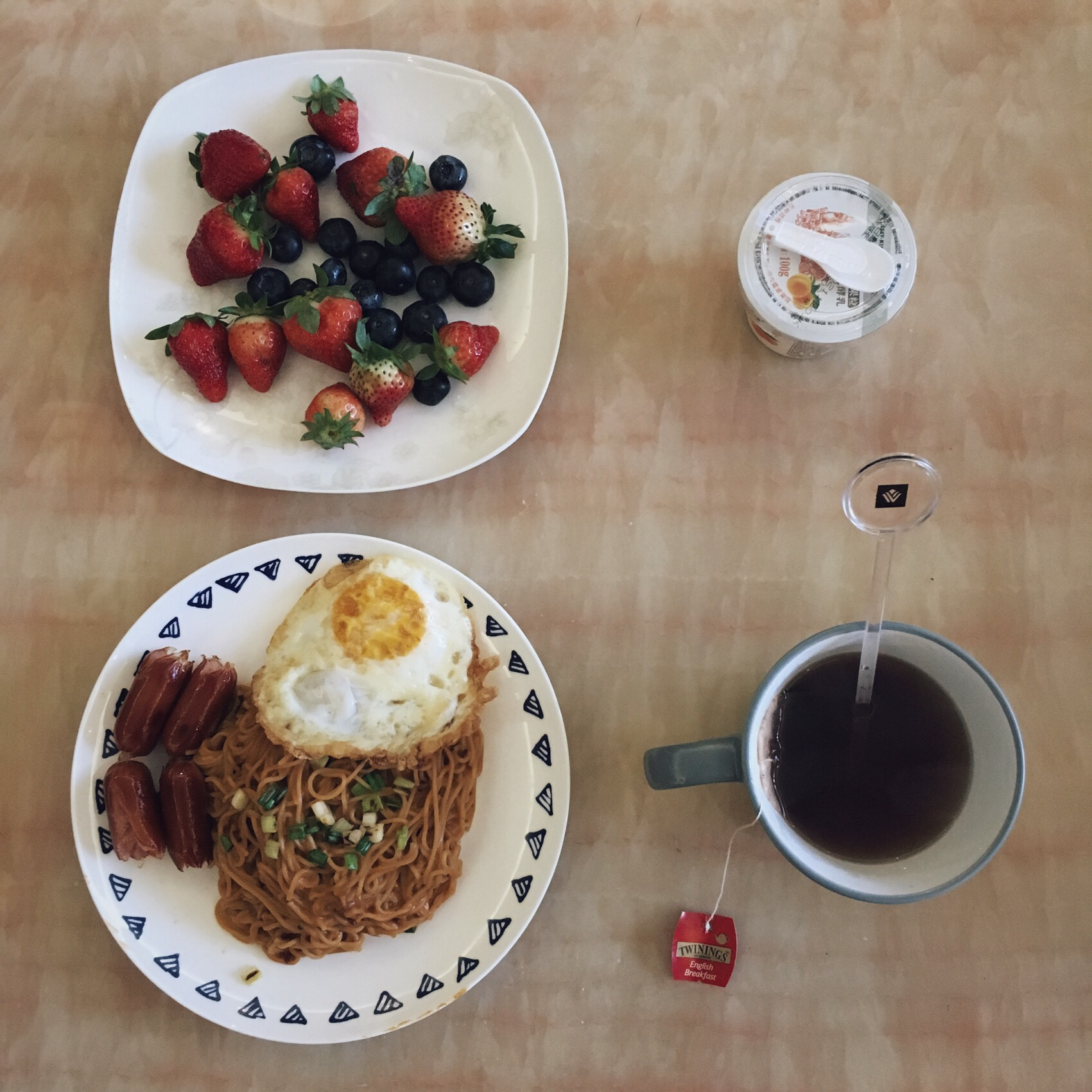 花生酱酸辣拌面——超级无敌懒人法