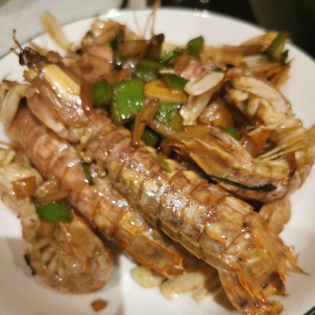 椒盐皮皮虾