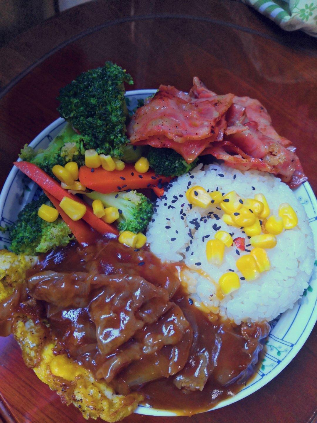 日式肥牛饭