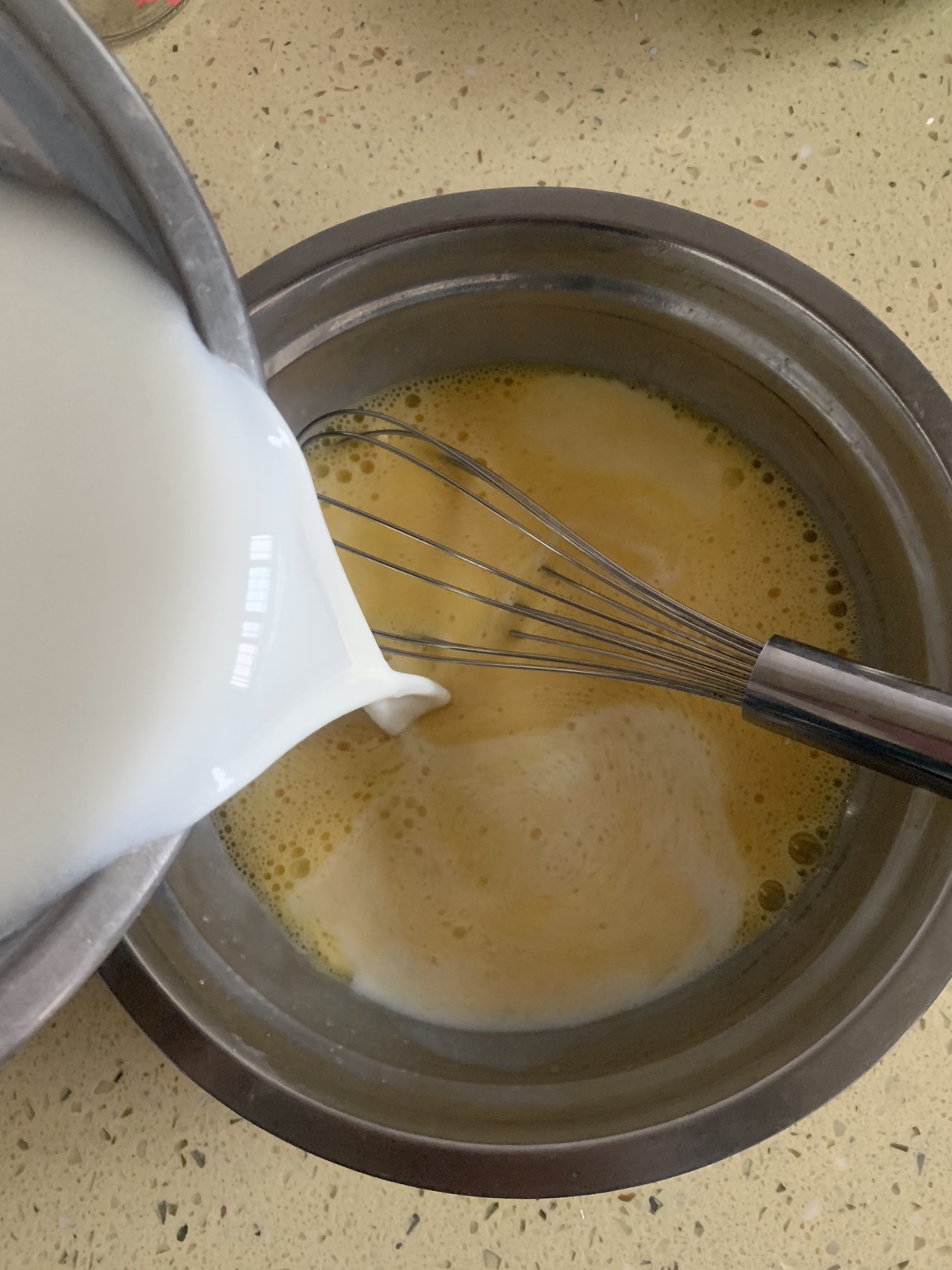 鸡蛋牛奶布丁（简易版）的做法 步骤5