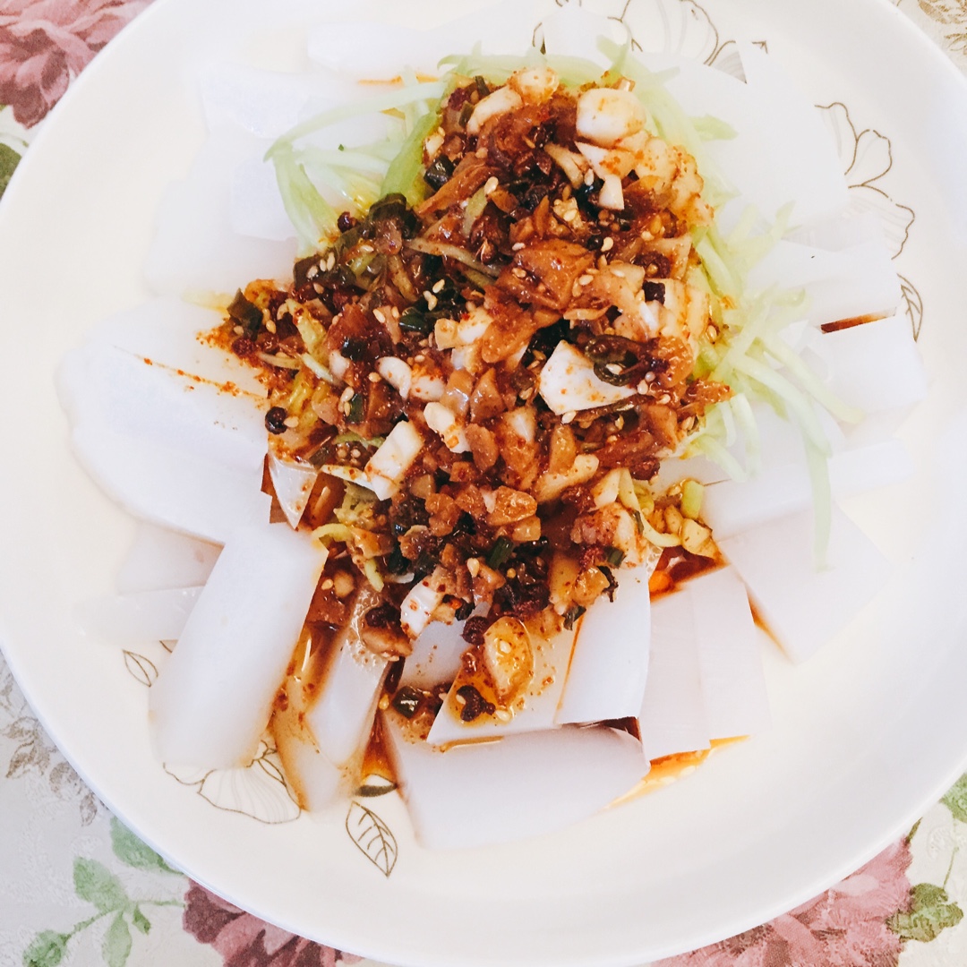 自制蚕豆凉粉（视频菜谱）