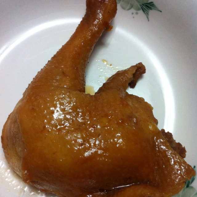 瑶瑶mama2017做的豉油鸡腿