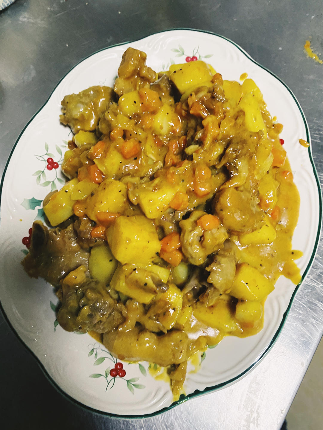 咖喱鸡腿
