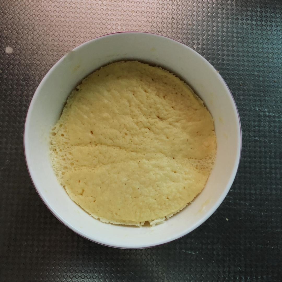 【生酮低碳】2分钟微波汉堡面包蛋糕