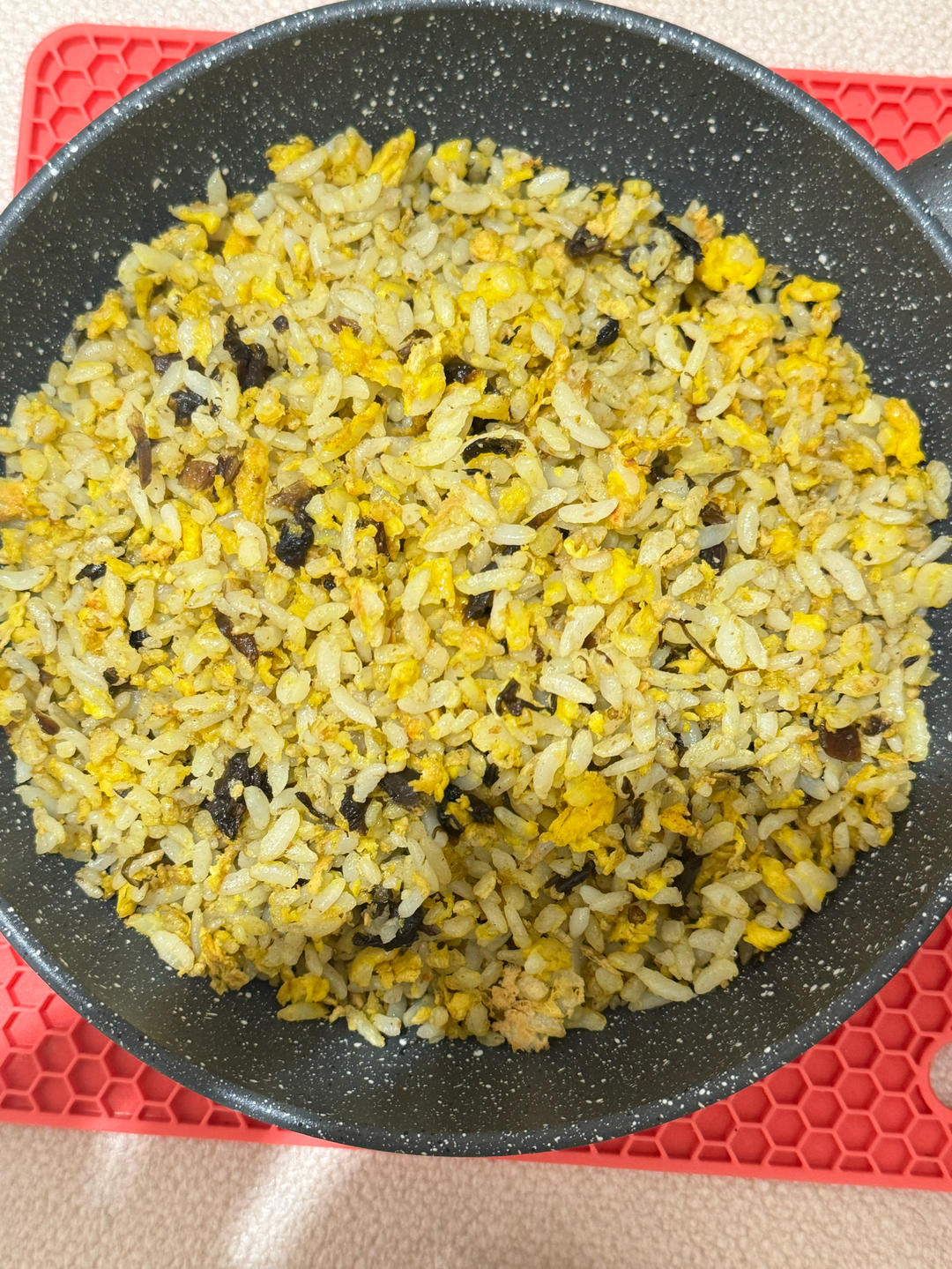 橄榄菜鸡蛋炒饭