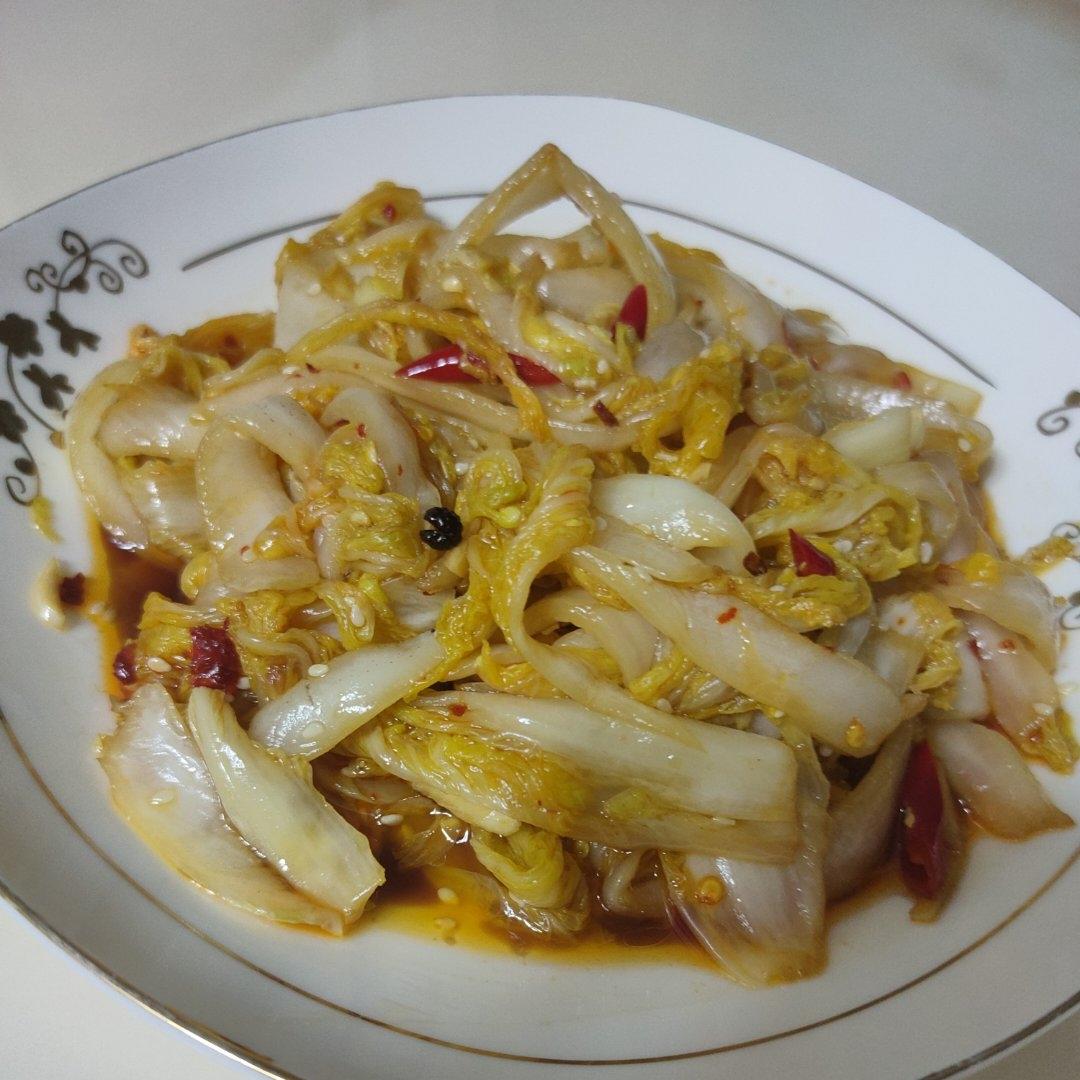 凉拌娃娃菜
