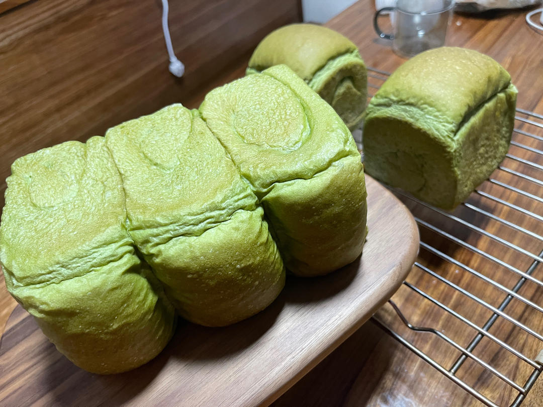 抹茶椰乳小吐司