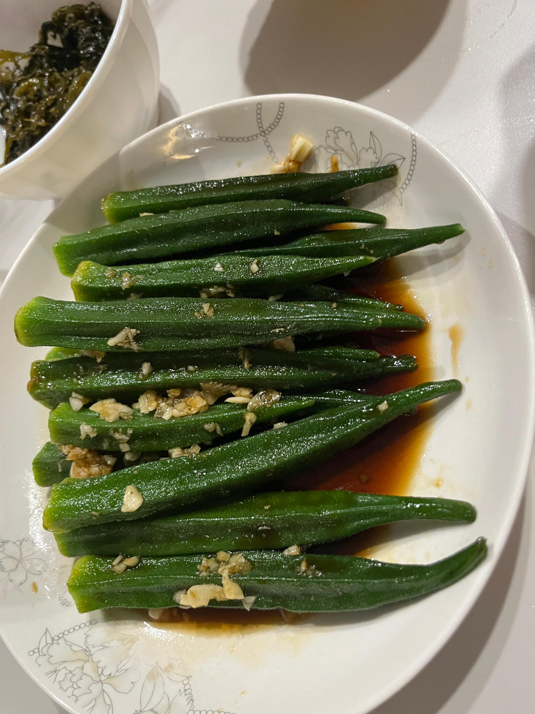 凉拌秋葵