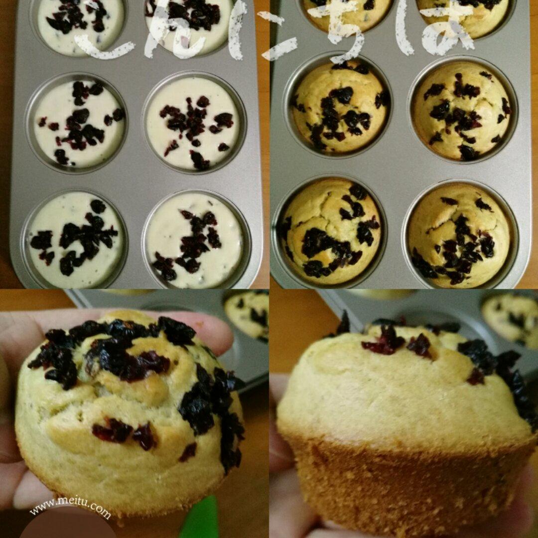 少女心的香蕉蔓越莓玛芬