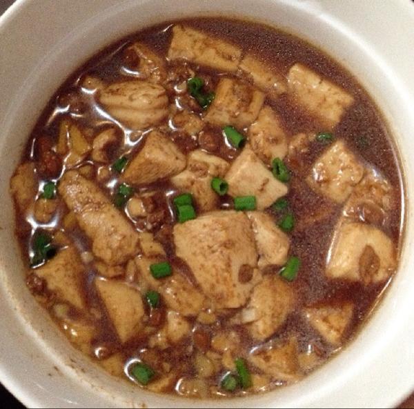 蒜香肉末烧豆腐