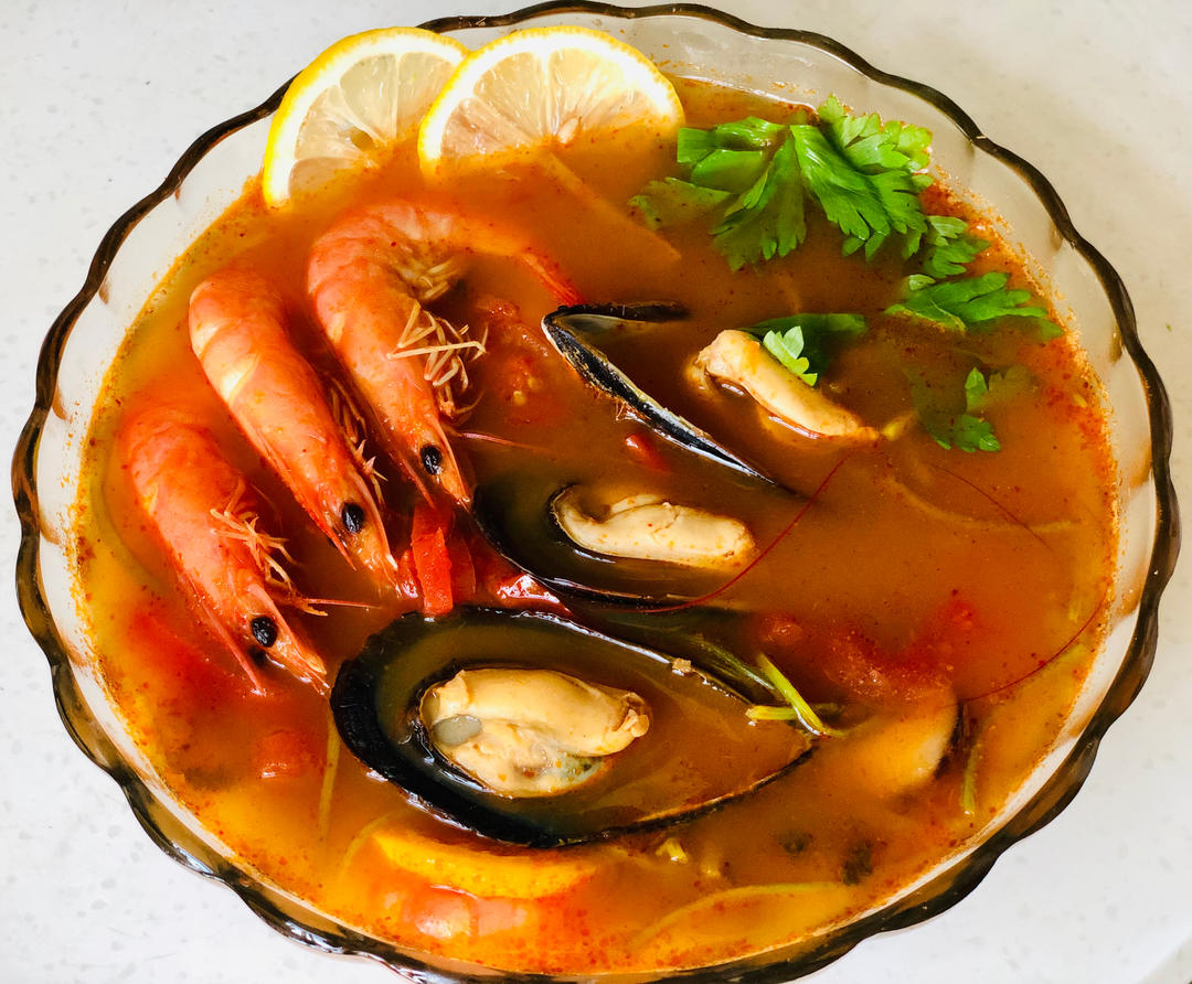 家庭版冬阴功汤