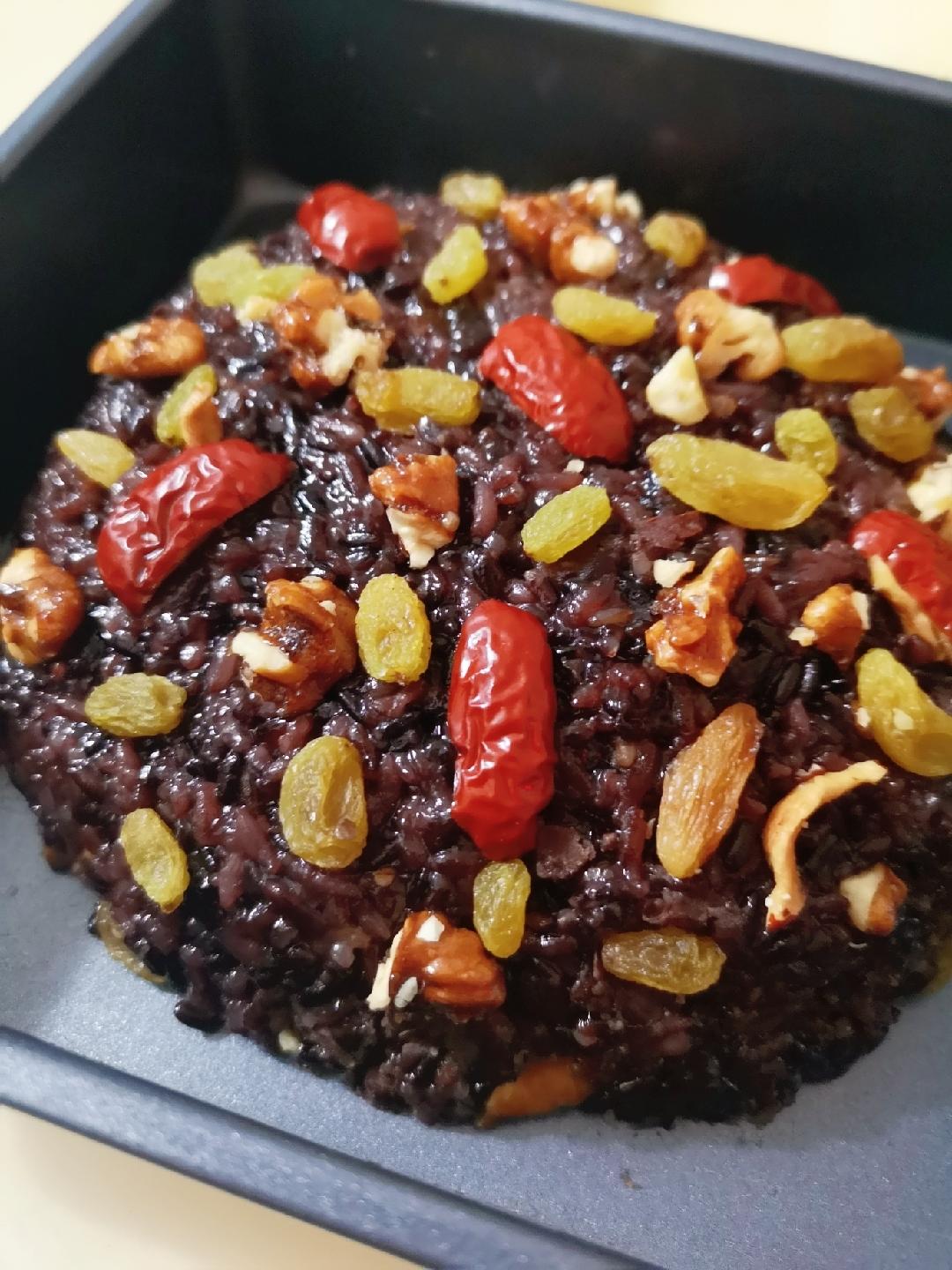 简章又好吃的血糯米八宝饭