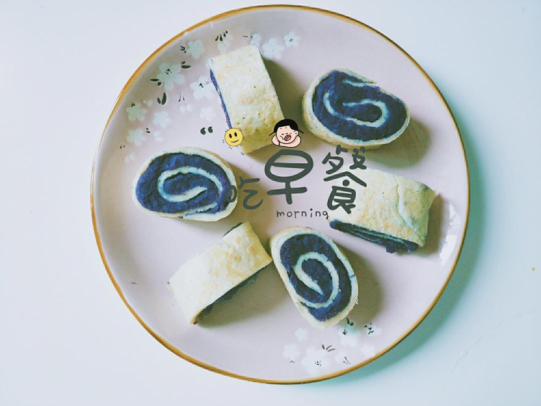 紫薯蛋卷  宝宝健康食谱