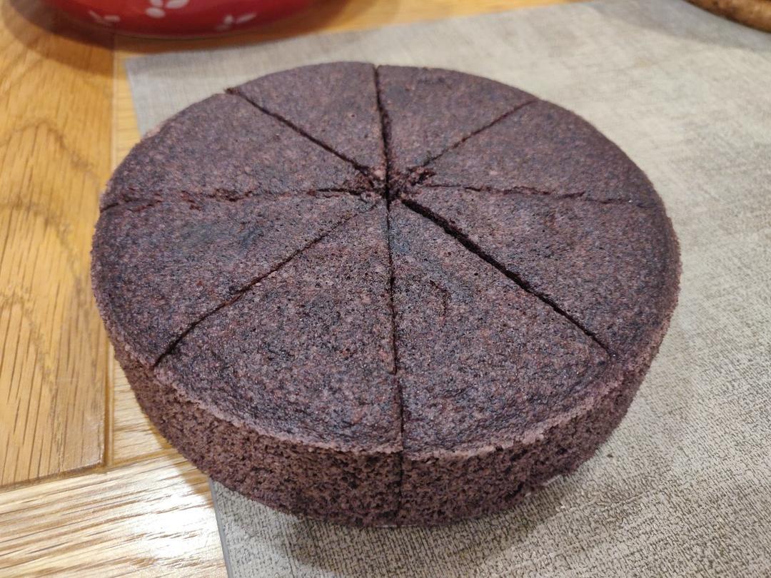 黑米蒸蛋糕
