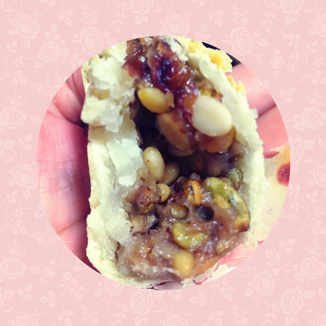 粒粒仁心玫瑰蜜糖五仁酥