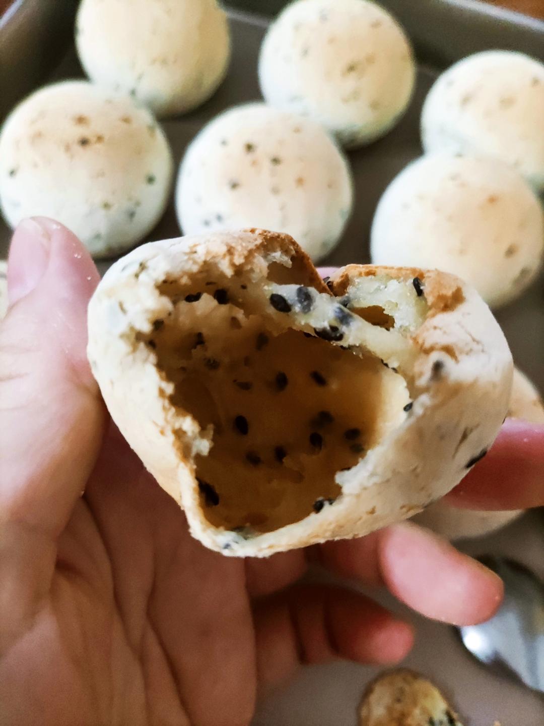 5分钟超快速｜空心麻薯球｜恐龙蛋面包球｜Q弹好吃｜完爆山姆会员店