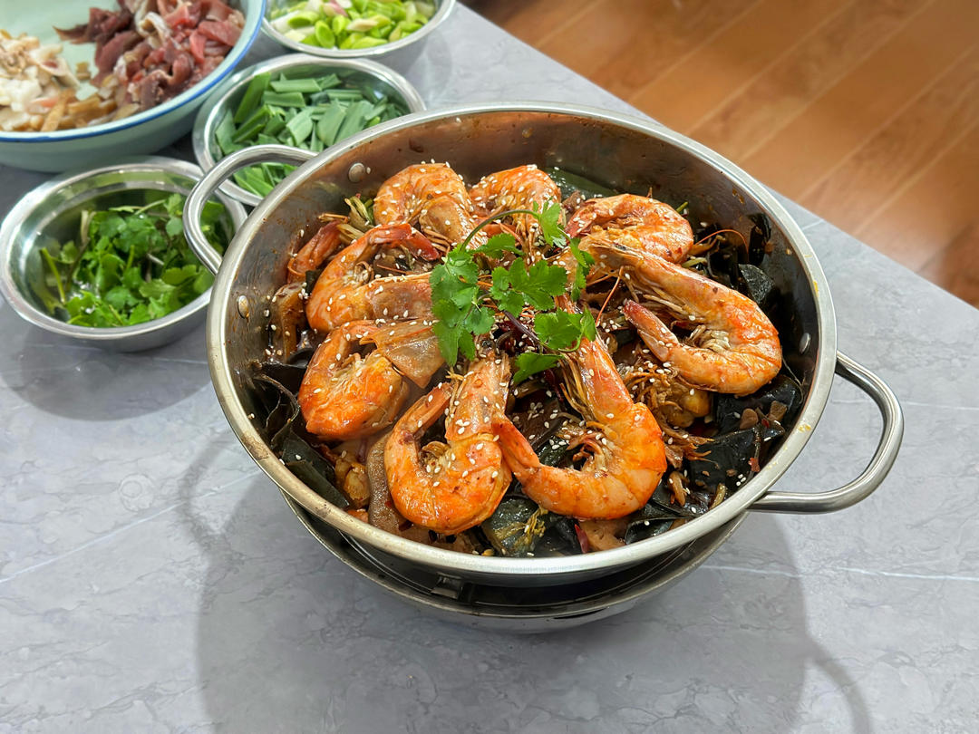 干锅香辣虾
